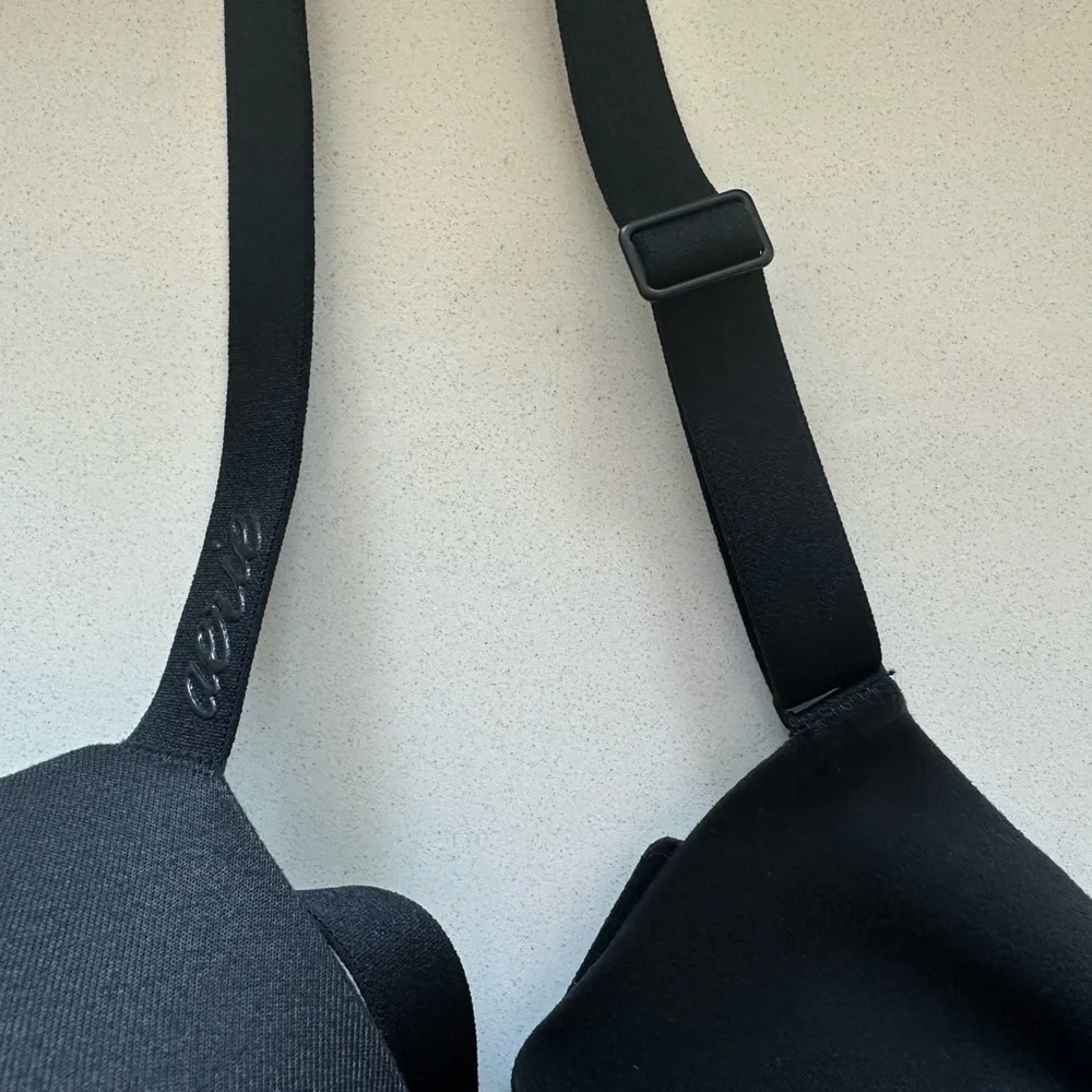 *4 Pack!* Aerie SMOOTHEZ Demi Lightly Lined Bra True Black 36DD - Picture 16 of 16